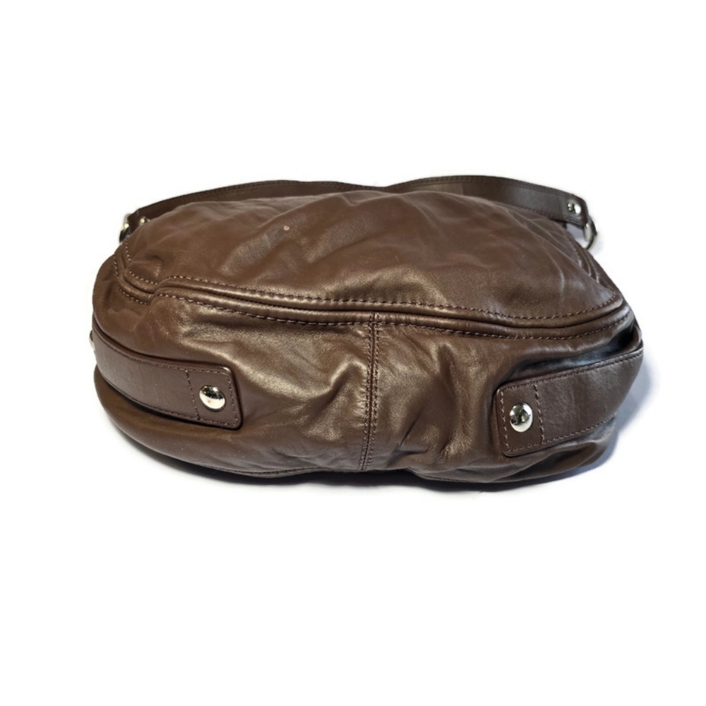 Vintage Coach F14706 Zoe Hobo Shoulder Bag Handbag Brown Leather Purse, - Picture 3 of 16
